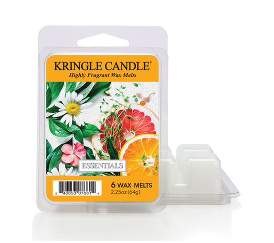 Kringle Wax Melts 6 pcs Essentials von Kringle Candle kaufen | Duft: Fruchtig, maskulin, Birne, Bergamotte | Mehrmals schmelzbar