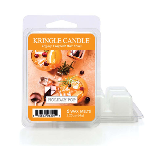 Kringle Wax Melts 6 pcs Holiday Pop von Kringle Candle kaufen | Duft: Fruchtig, süß, festlich, winterlich, prickelnd | Mehrmals schmelzbar