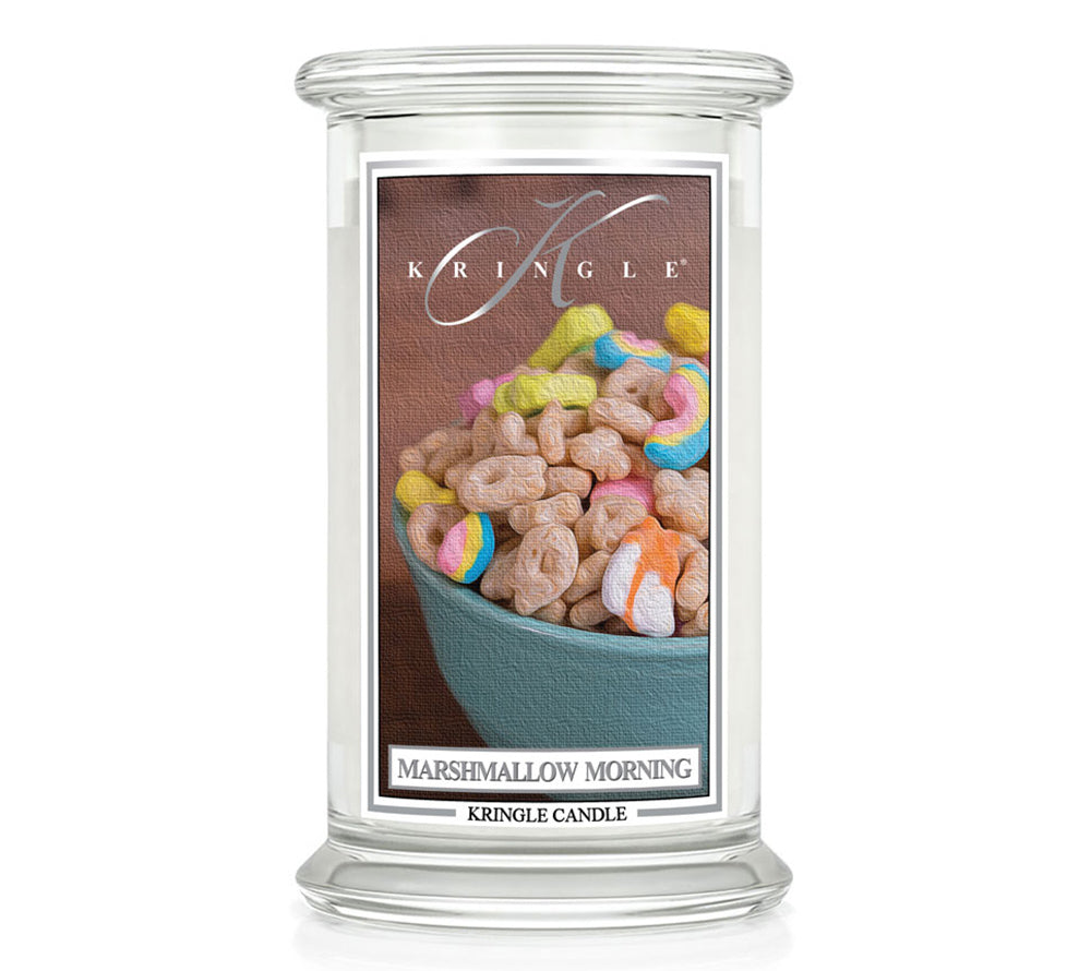 Kringle Jar Large Marshmallow Morning von Kringle Candle kaufen | Duft: Süß, Vanille, Marshmallow, Kokos, Zimt | Brenndauer: 100 Stunden