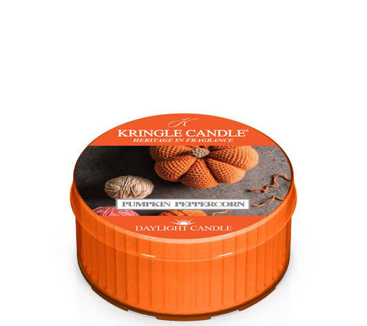 Kringle Daylight Pumpkin Peppercorn von Kringle Candle kaufen | Duft: Würzig, herbstlich, Kürbis, Vanille, süß | Brenndauer: 12 Stunden