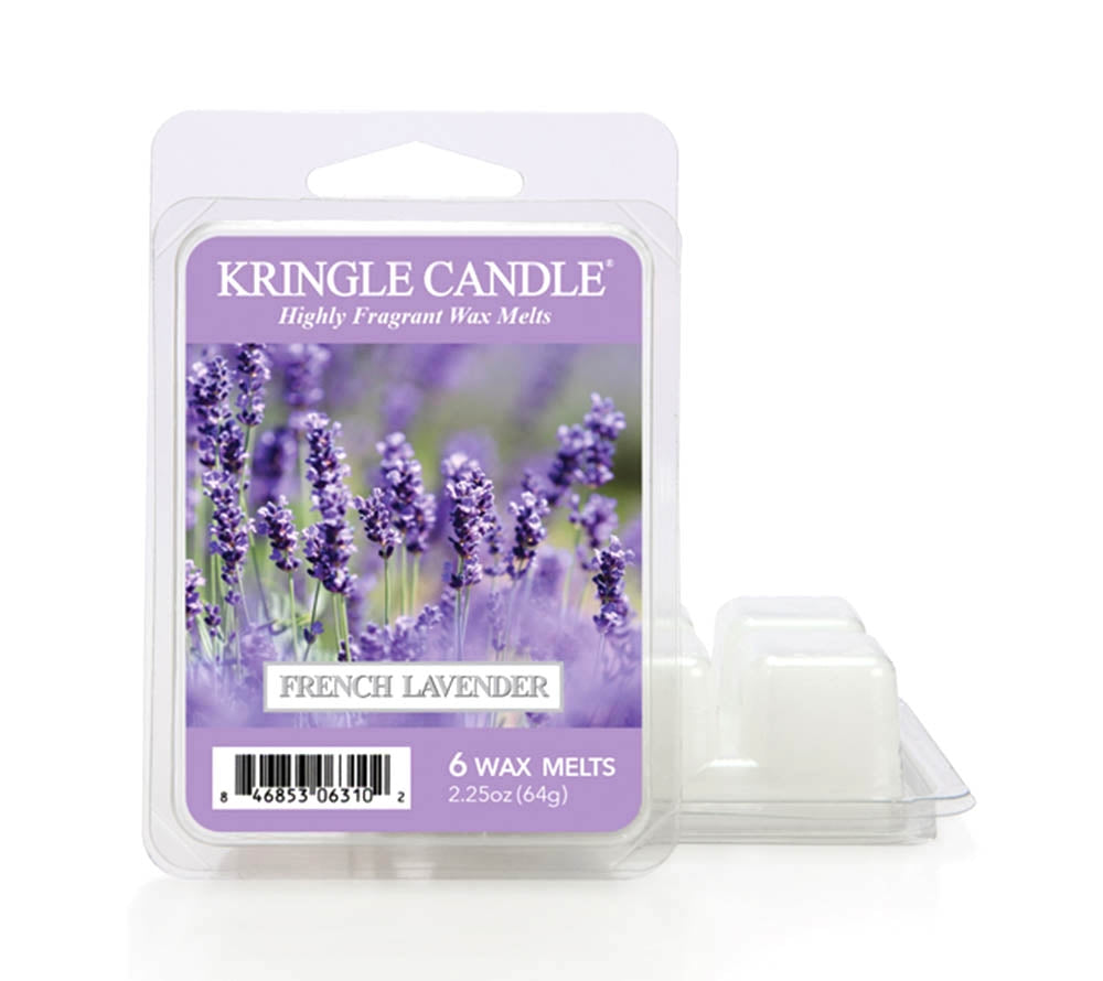 Kringle Wax Melts 6 pcs French Lavender von Kringle Candle kaufen | Duft: Lavendel, frisch, beruhigend, authentisch | Mehrmals schmelzbar