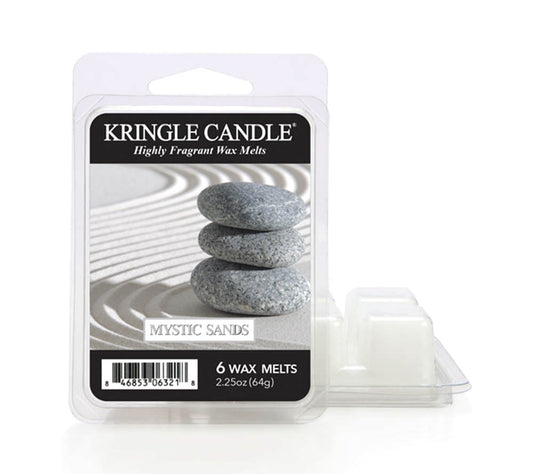 Kringle Wax Melts 6 pcs Mystic Sands von Kringle Candle kaufen | Duft: Prickelnd, holzig, aromatisch, warm, traumhaft | Mehrmals schmelzbar