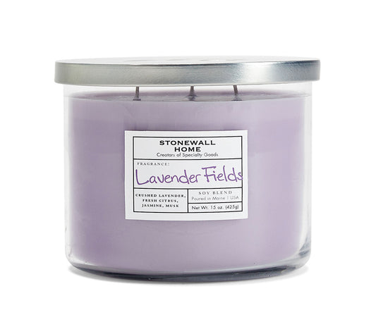 Stonewall Tumbler Lavender Fields von Stonewall Kitchen kaufen | Duft: Entspannend, aromatisch, süß, zart | Brenndauer: 50 Stunden