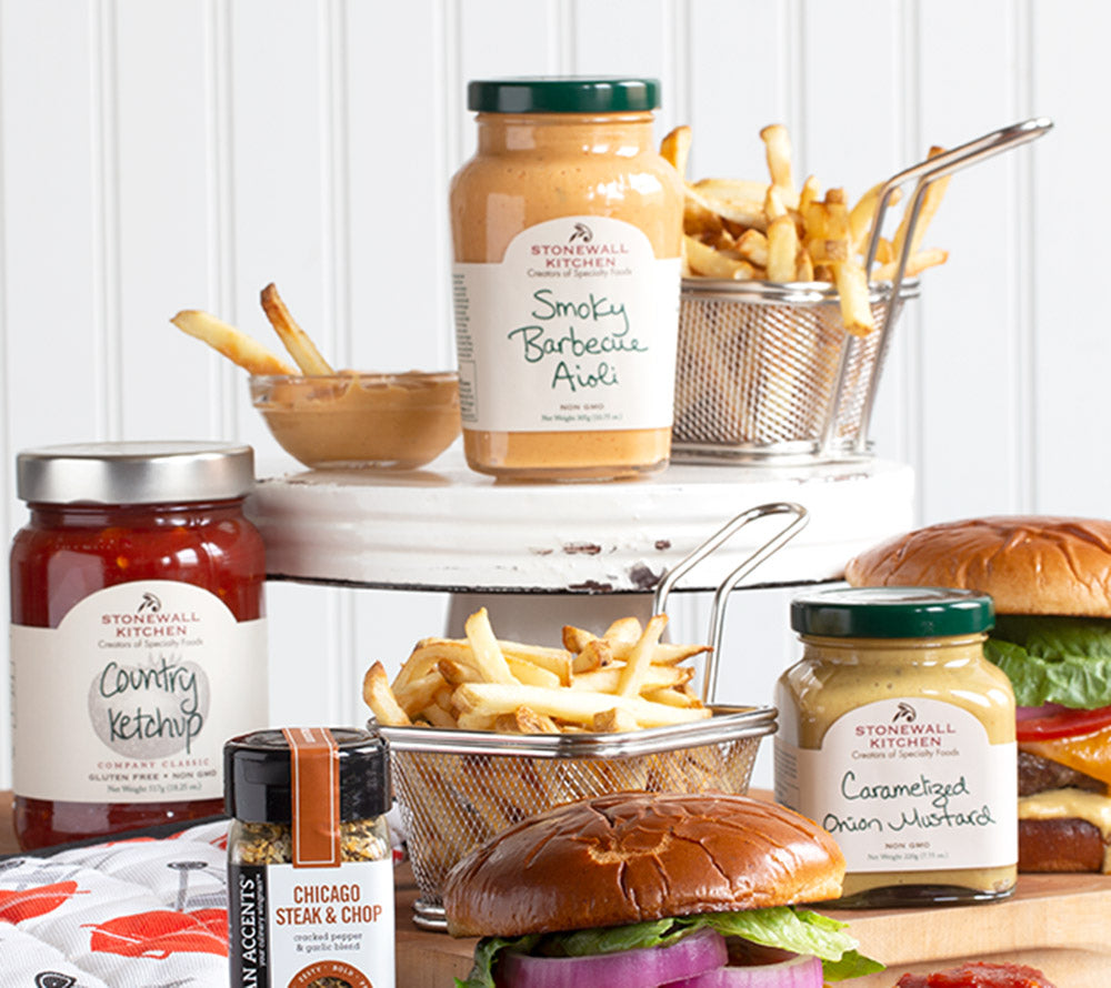 Smoky Barbecue Aioli von Stonewall Kitchen kaufen | süßlich scharf | Perfekt für Burger und Sandwiches