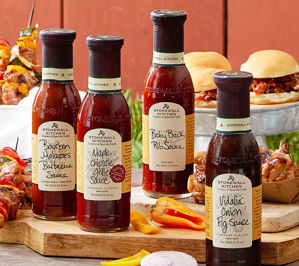 Maple Chipotle Grille Sauce von Stonewall Kitchen kaufen | Rauchig-süß mit einer scharfen Note | Ideal zu gegrilltem Fleisch, Hähnchen und Gemüse