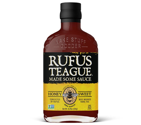 Honey Sweet 16 oz. von Rufus Teague kaufen | rauchig süße Sauce | Perfekt für alle Barbecue-Gerichte