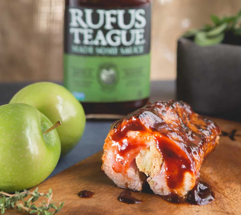 Smoky Apple 16 oz. von Rufus Teague kaufen | Rauchig mit fruchtiger Apfelnote | Ideal zu Geflügel und Schweinefleisch