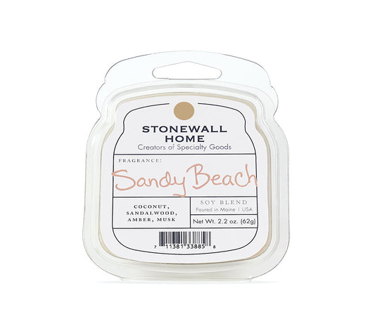 Stonewall Wax Melt Sandy Beach von Stonewall Kitchen kaufen | Duft: Exotisch, entspannend, warm, sinnlich | Mehrmals schmelzbar