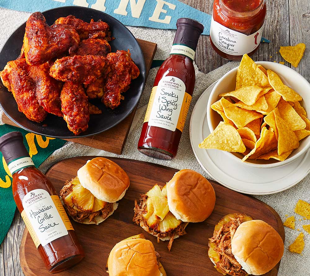 Hawaiian Grille Sauce von Stonewall Kitchen kaufen | Süß-pikant, exotisch, ausgewogen | Ideal zu Schweinefleisch, Geflügel, Barbecue
