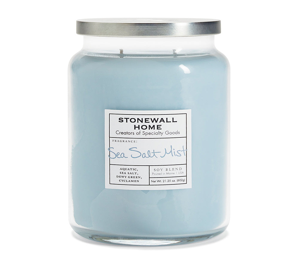 Stonewall Jar Large Sea Salt Mist