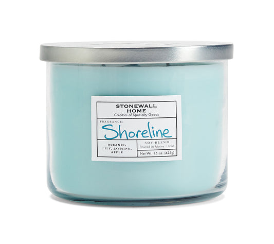 Stonewall Tumbler Shoreline von Stonewall Kitchen kaufen | Duft: Kühl, ozeanisch, blumig, knackig, erfrischend | Brenndauer: 50 Stunden