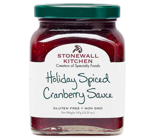 Holiday Spiced Cranberry Sauce von Stonewall Kitchen kaufen | Fruchtig, würzig, süß-säuerlich | Ideal zu Fleisch, Gemüse, Käse