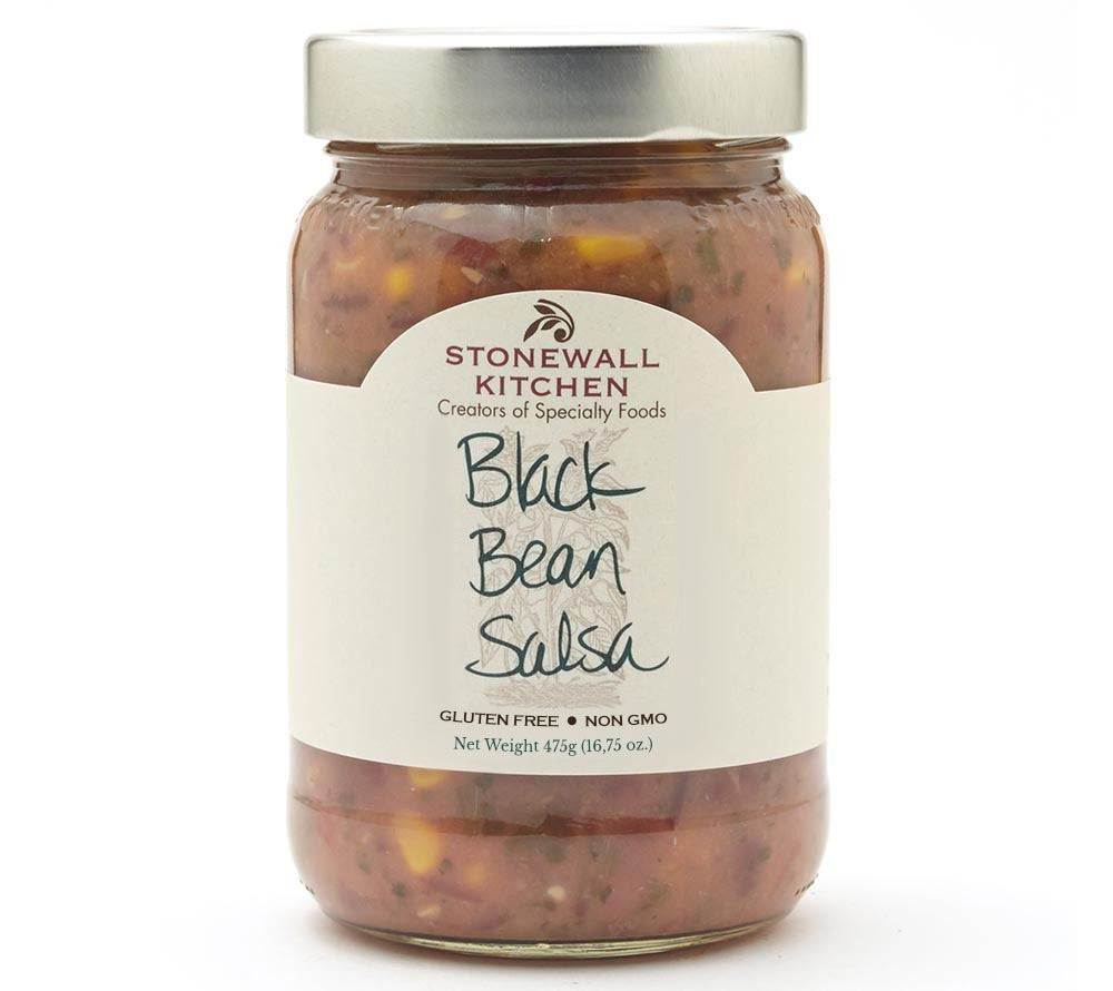 Black Bean Salsa von Stonewall Kitchen kaufen | Würzig und Frisch | Ideal zu Tortilla Chips und Tacos