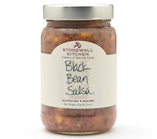 Black Bean Salsa von Stonewall Kitchen kaufen | Würzig und Frisch | Ideal zu Tortilla Chips und Tacos