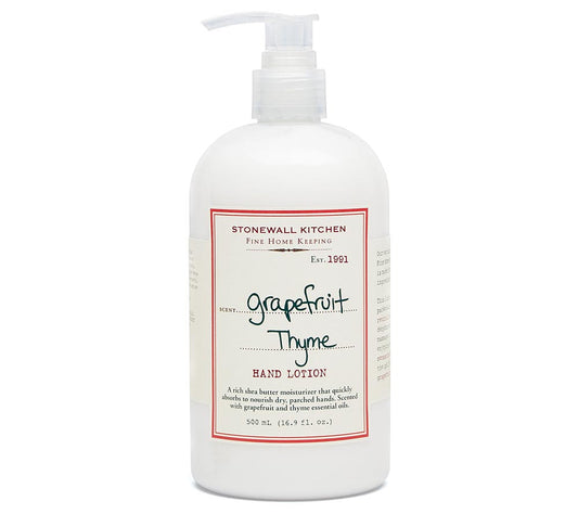 Grapefruit Thyme Hand Lotion von Stonewall Kitchen kaufen | Duft: fruchtig, frisch, zitrusartig | Feuchtigkeitsspendend