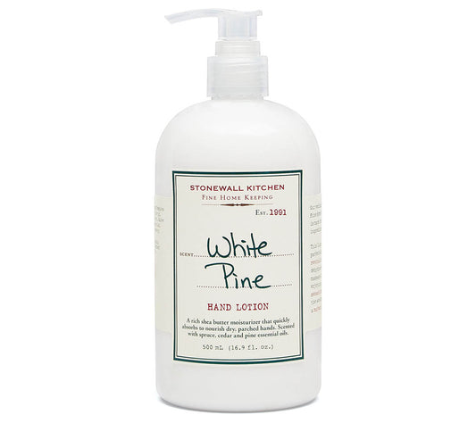 White Pine Hand Lotion von Stonewall Kitchen kaufen | Duft: Frisch, winterlich, aromatisch | Sanft, weich, geschmeidig