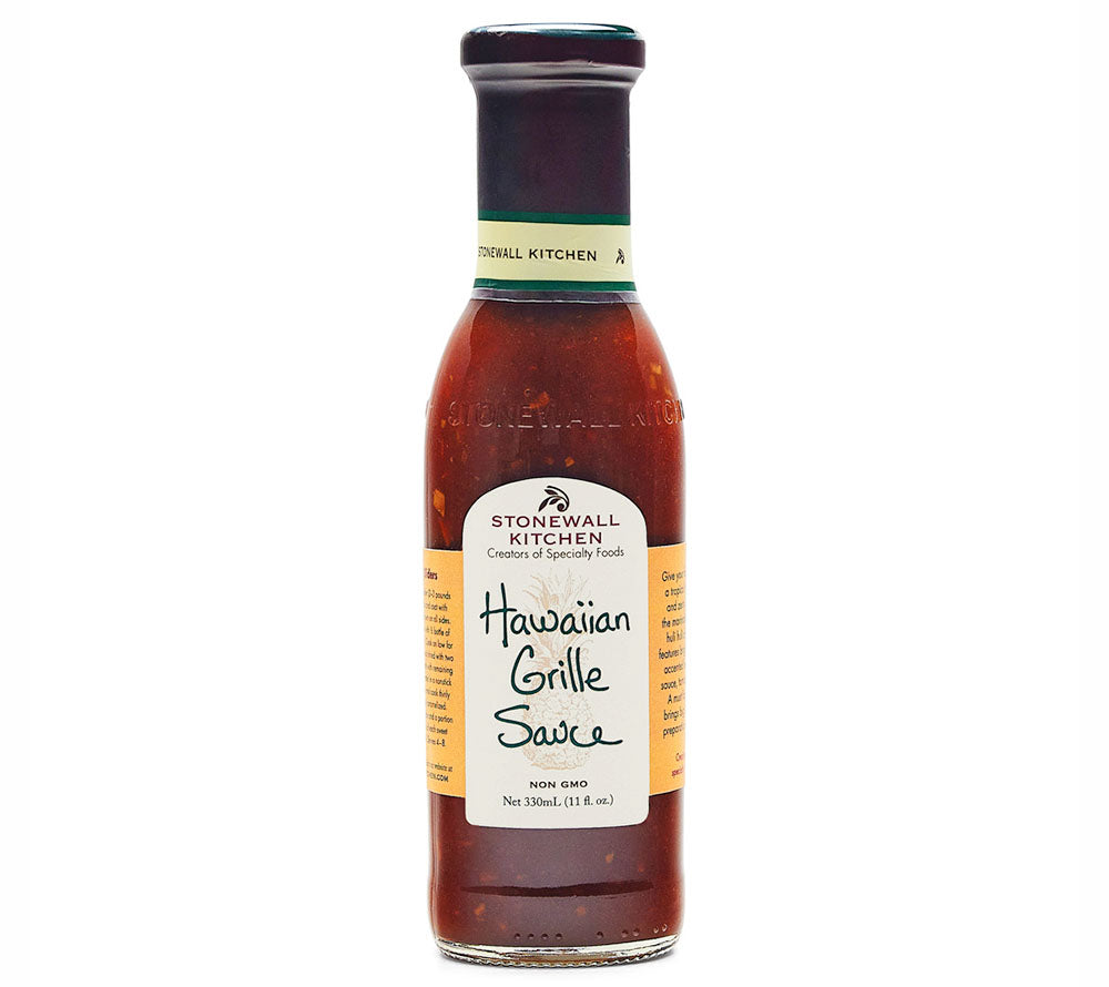 Hawaiian Grille Sauce von Stonewall Kitchen kaufen | Süß-pikant, exotisch, ausgewogen | Ideal zu Schweinefleisch, Geflügel, Barbecue