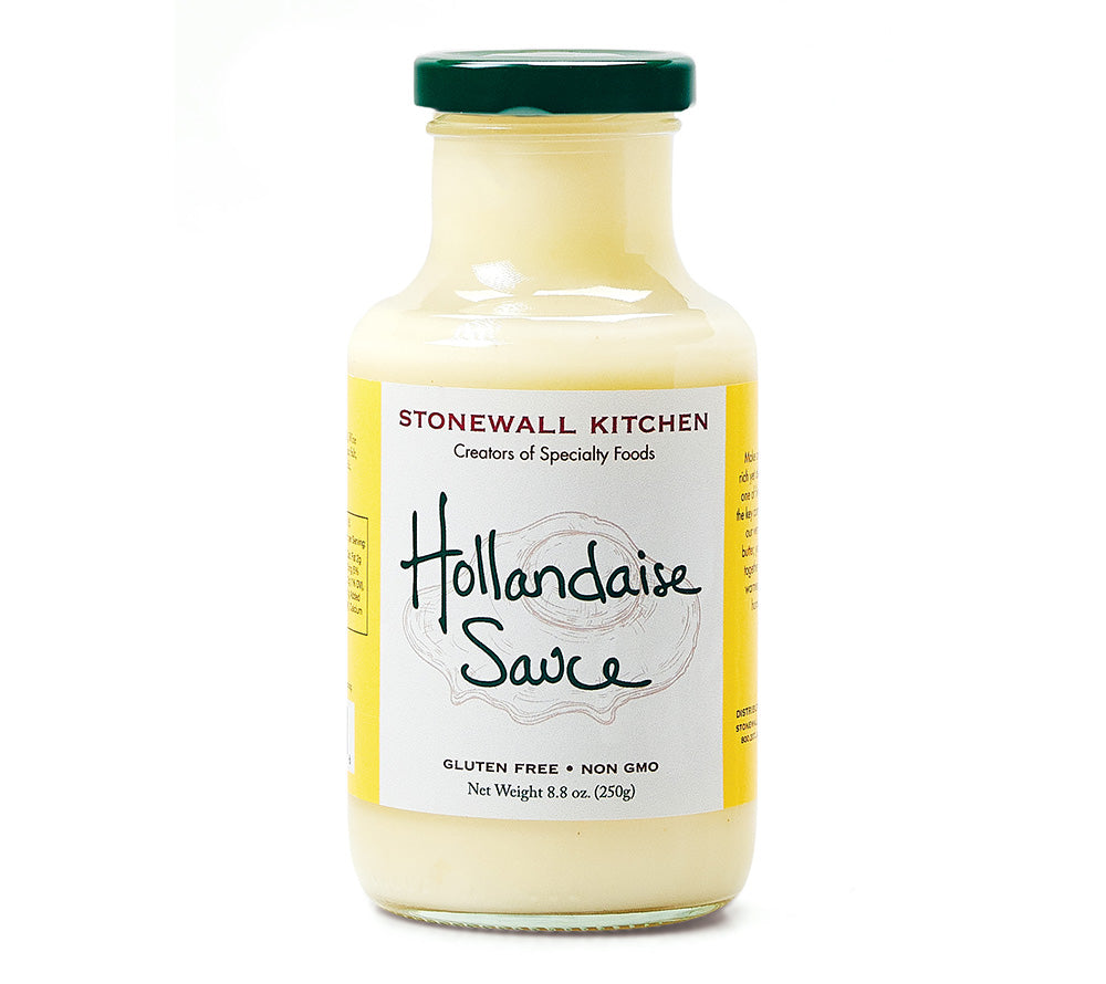 Hollandaise Sauce von Stonewall Kitchen kaufen | Buttrig, mild, raffiniert | Ideal zu Spargel, Lachs, pochierten Eiern | EU-weiter Versand