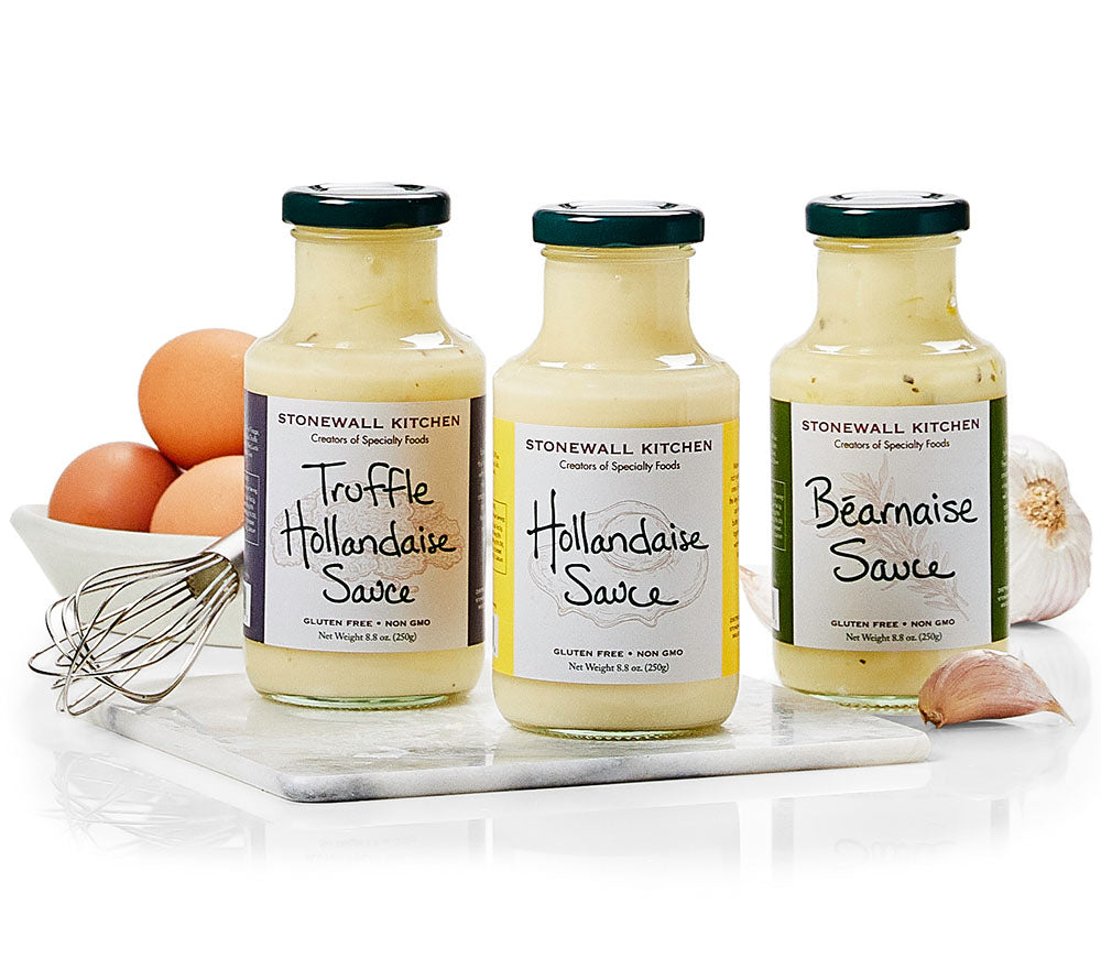 Truffle Hollandaise Sauce von Stonewall Kitchen kaufen | Cremig, erdig, aromatisch | Ideal zu Steak, Fisch, Gemüse | EU-weiter Versand