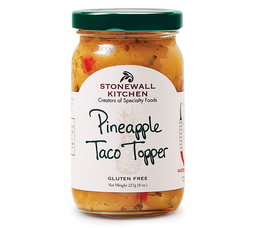 Pineapple Taco Topper von Stonewall Kitchen kaufen | Süß, pikant, erfrischend | Ideal zu Tacos, gegrilltem Hähnchen, Fisch | EU-weiter Versand