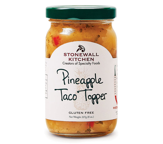Pineapple Taco Topper von Stonewall Kitchen kaufen | Süß, pikant, erfrischend | Ideal zu Tacos, gegrilltem Hähnchen, Fisch | EU-weiter Versand