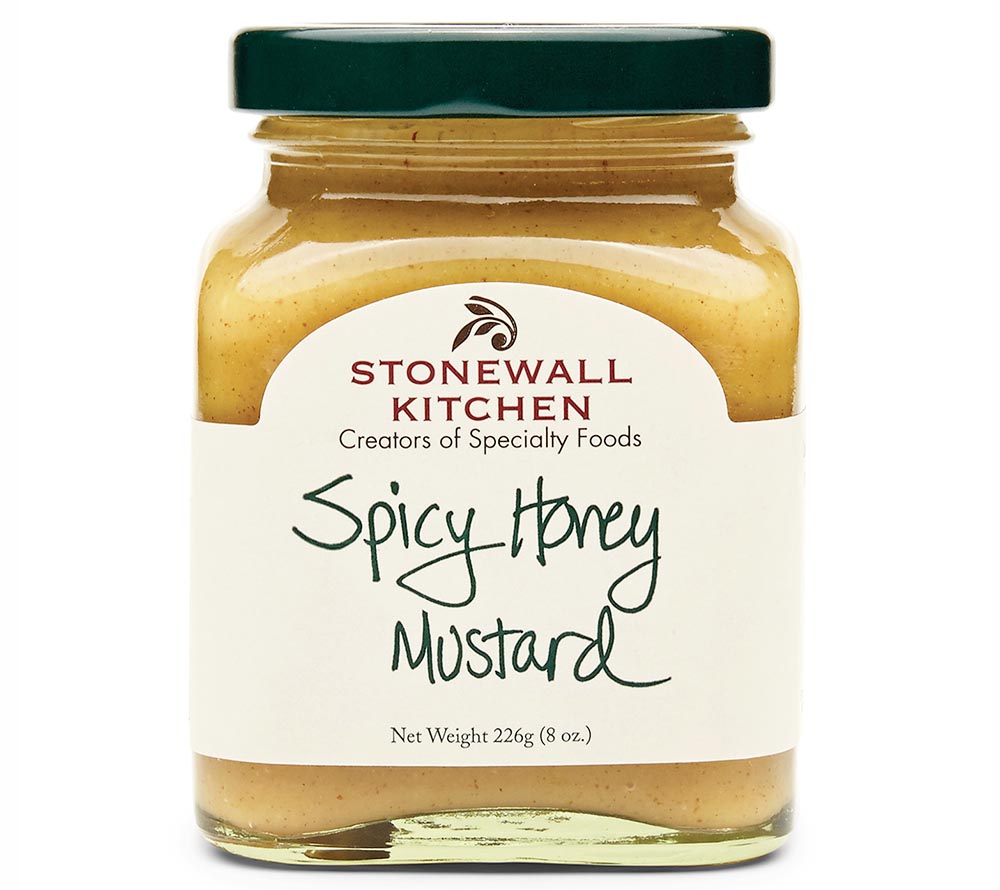 Spicy Honey Mustard von Stonewall Kitchen kaufen | Leichte Schärfe | Ideal für Geflügel und Pommes