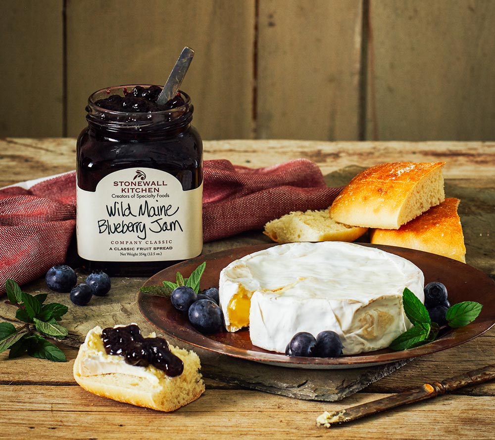 Wild Maine Blueberry Jam von Stonewall Kitchen kaufen | Süß mit leichter Säure | Ideal zum Frühstück oder als Dessert-Topping