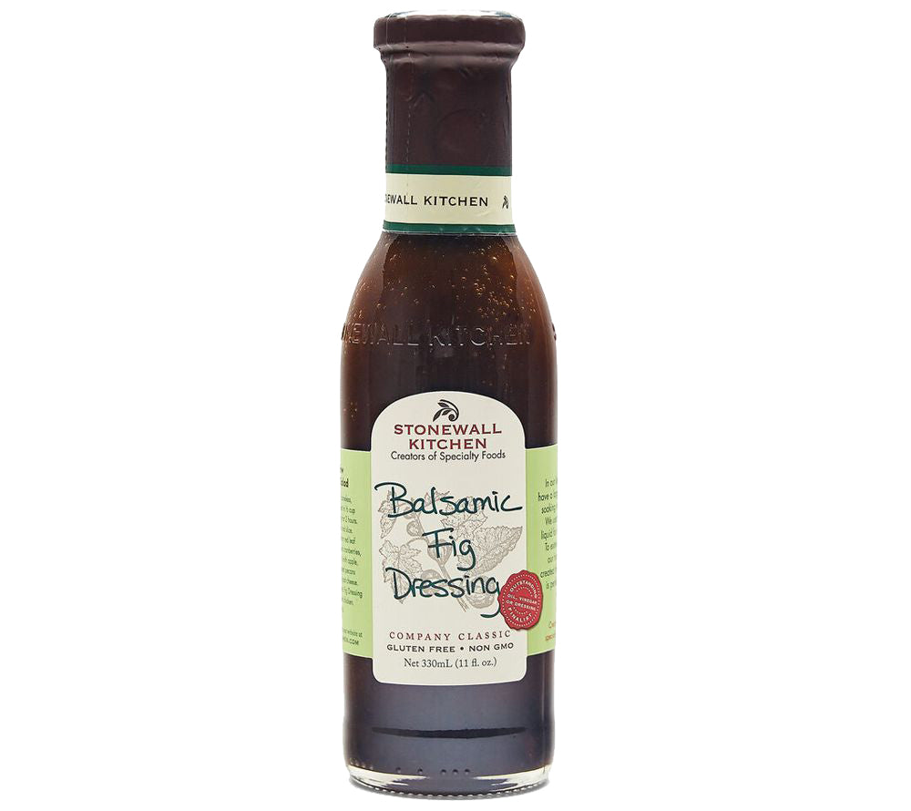 Balsamic Fig Dressing von Stonewall Kitchen kaufen | Süß-sauer mit Balsamico-Feigen | Ideal zu Blattsalaten, Käseplatten und gegrilltem Gemüse