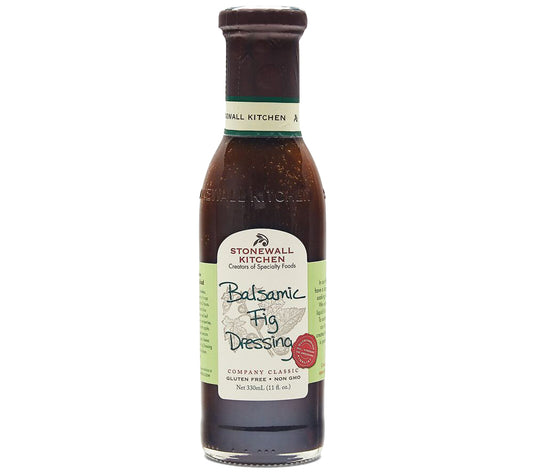 Balsamic Fig Dressing von Stonewall Kitchen kaufen | Süß-sauer mit Balsamico-Feigen | Ideal zu Blattsalaten, Käseplatten und gegrilltem Gemüse
