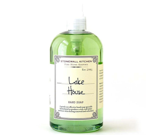 Lake House Hand Soap von Stonewall Kitchen kaufen | Holziger Duft | Ideal für ein erfrischendes Handwascherlebnis und zur Pflege der Haut