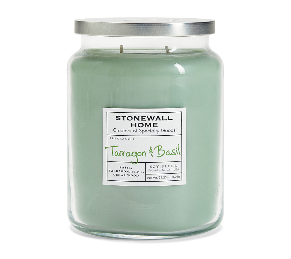 Stonewall Jar Large Tarragon & Basil