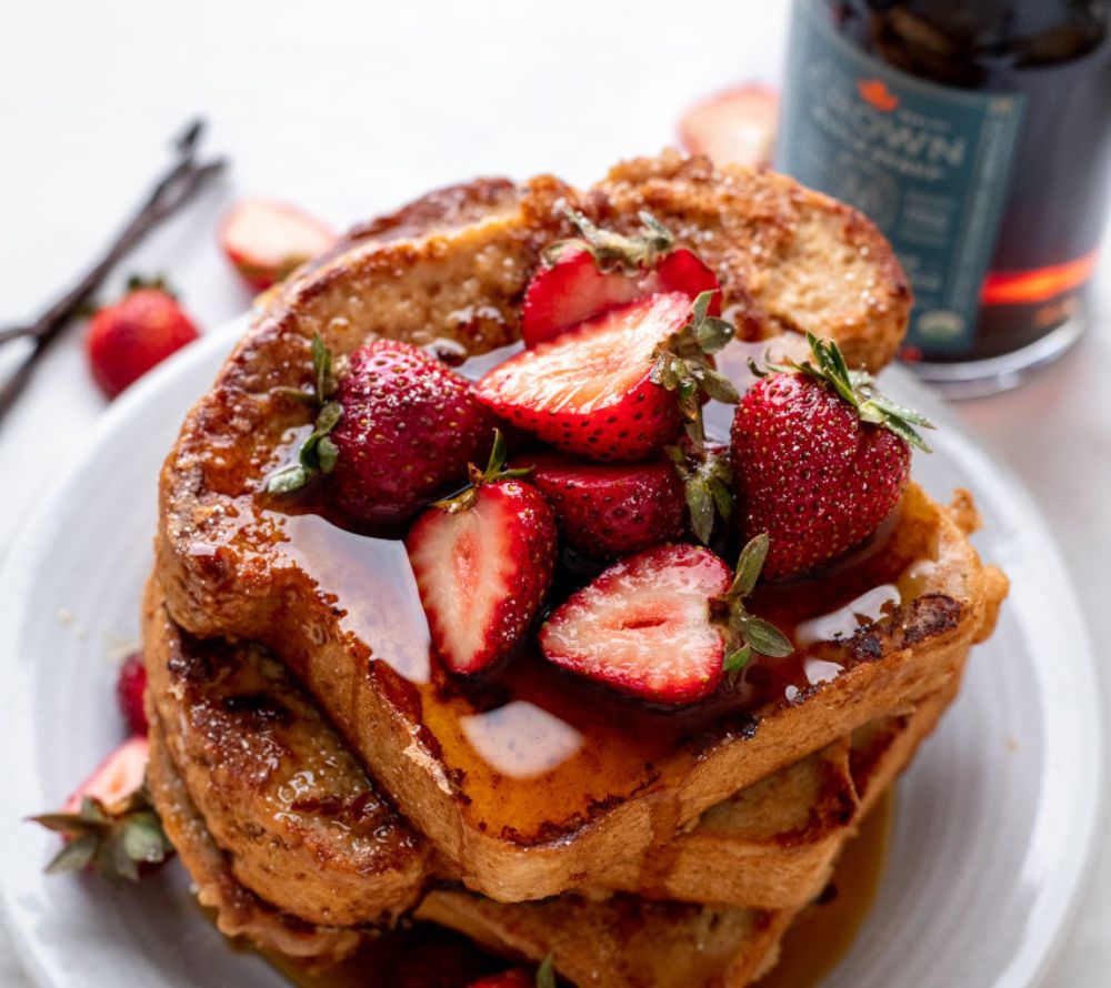 Vanilla Infused 8.5 Fl. Oz. von Crown Maple LLC kaufen | Reinster Ahorngeschmack mit Vanillenote | Perfekt für Pancakes oder Frenchtoast