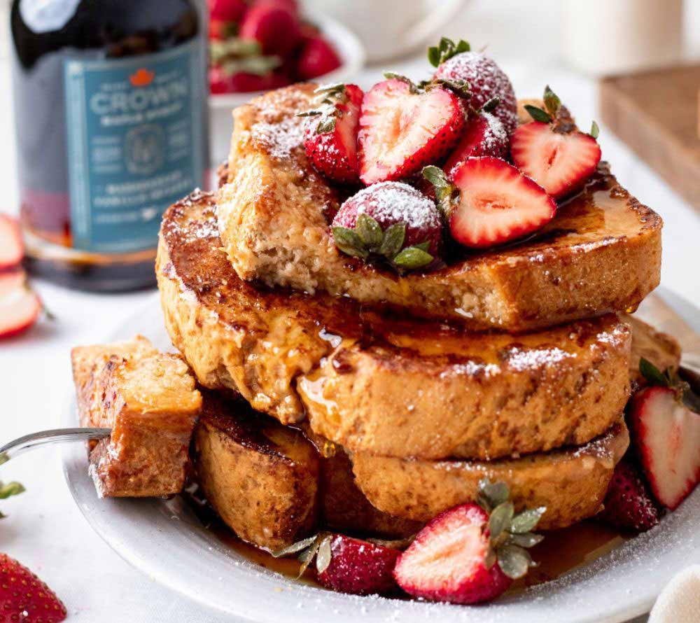 Vanilla Infused 8.5 Fl. Oz. von Crown Maple LLC kaufen | Reinster Ahorngeschmack mit Vanillenote | Perfekt für Pancakes oder Frenchtoast