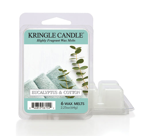 Kringle Daylight Eucalyptus Cotton von Kringle Candle kaufen | Duft: Zitrone, Bergamotte, Eukalyptus | Brenndauer: 12 Stunden | EU-weiter Versand