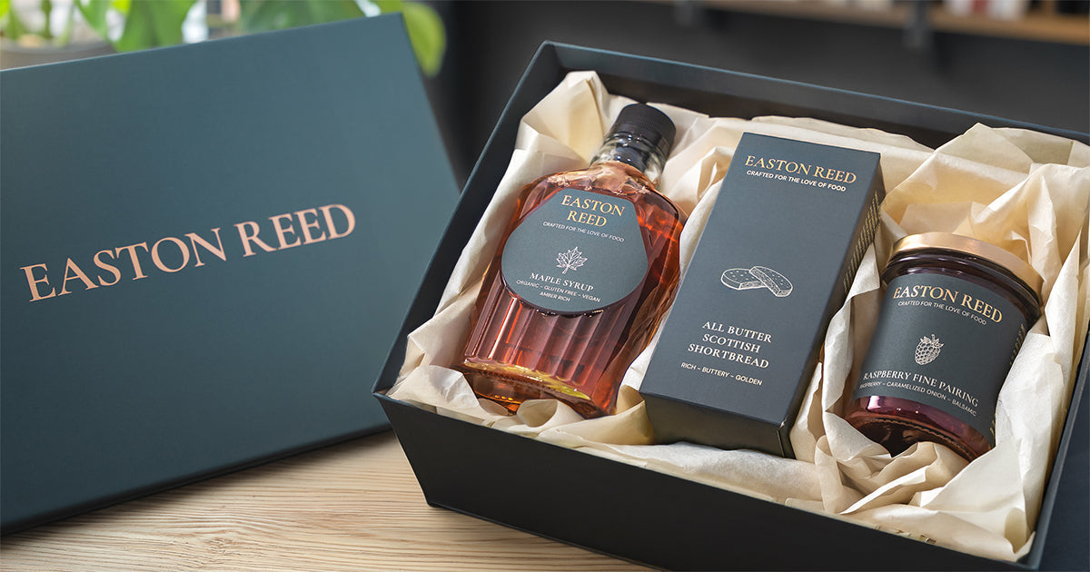 Easton Reed Geschenkset im Easton Reed Karton