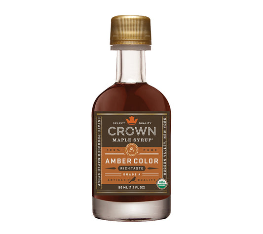 Amber Color Single Serving von Crown Maple LLC kaufen | Lebkuchen, Kastanien, Toffee | Ideal für Kaffee, Desserts, Cocktails | EU-weiter Versand