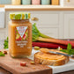 Traditional Rhubarb Curd von Cottage Delight – cremiger Rhabarber-Curd mit Butter, fruchtig-herb & handgemacht. Ideal für Frühstück & Feinkost.