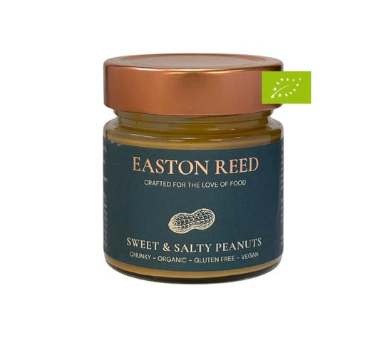 Easton Reed Sweet & Salty Peanut Crunch – knusprig, süß-salzig & vegan. Bei Ryan's Specialties B2B online bestellen und Snack-Genuss für Händler sichern.