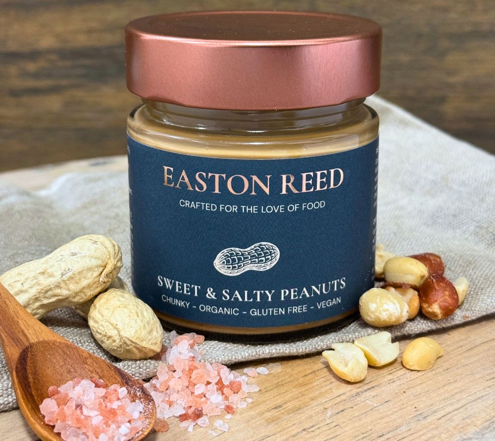 Easton Reed Sweet & Salty Peanut Crunch – knusprig, süß-salzig & vegan. Bei Ryan's Specialties B2B online bestellen und Snack-Genuss für Händler sichern.