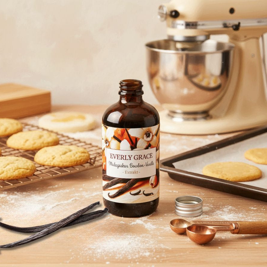 Ryan’s Bourbon-Vanille-Extrakt ohne Alkohol | 100 % natürlich, bio-zertifiziert & alkoholfrei |Vielseitig einsetzbar | Vegan | Europaweiter Versand | Jetzt bestellen!