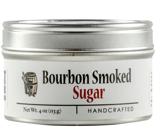 Bourbon Smoked Sugar von Bourbon Barrel Foods – geräucherter Zucker aus Kentucky mit Karamell- & Eichenholzaroma, ideal für Backen, Cocktails & BBQ, EU-weiter Versand