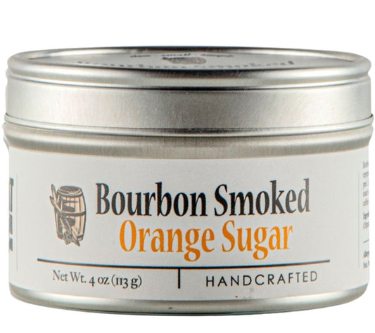 Bourbon Smoked Orange Sugar von Bourbon Barrel Foods – geräucherter Zucker mit Orangennote. Jetzt bei Ryan’s Specialties B2B online kaufen & Gourmetgenuss erleben!