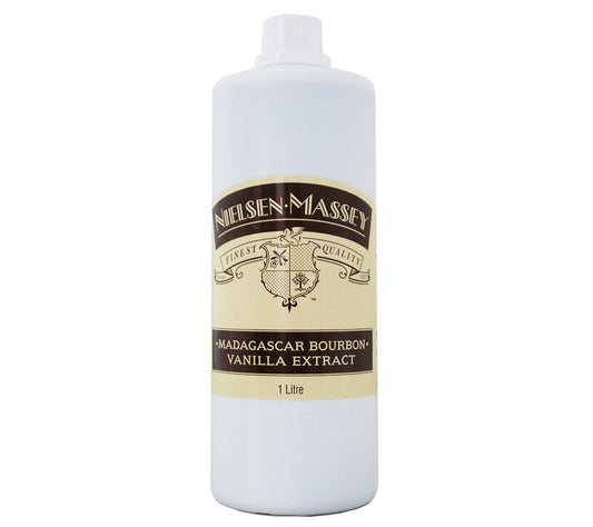 Madagascar Bourbon Vanilla 1l von Nielsen-Massey kaufen |  Cremig, süß, samtig | Ideal für Desserts, Backwaren, Saucen | EU-weiter Versand
