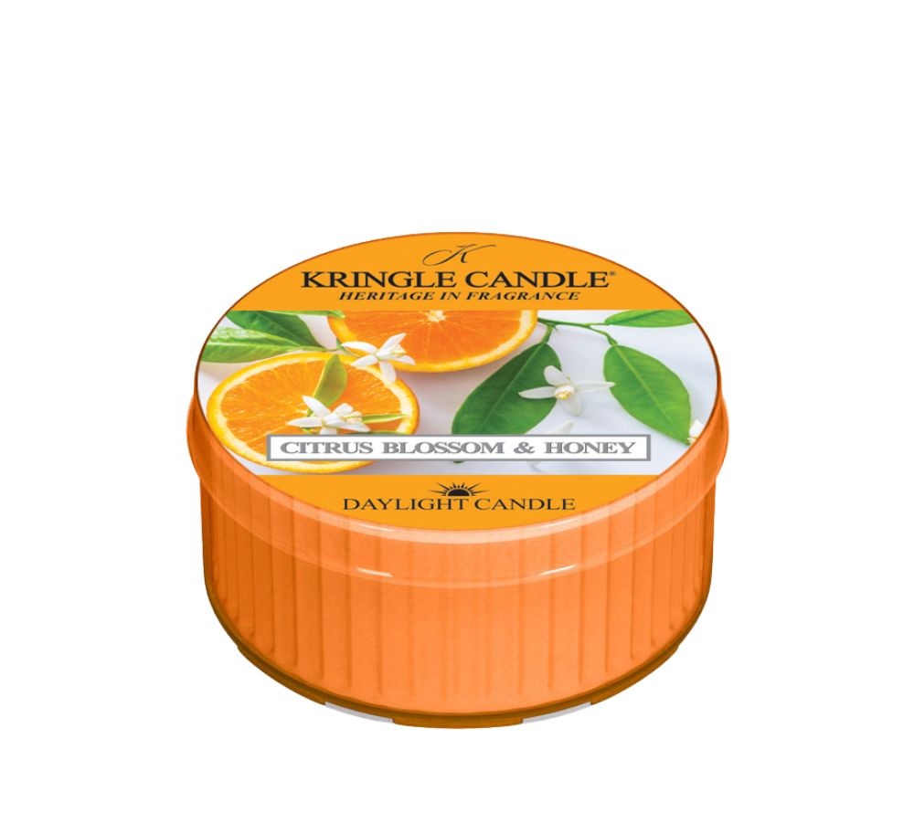 Citrus Bloom & Honey Daylight mit Mandarine, Neroli und Honig. Frisch, floral und warm – mit Bienenwachs und Moschus für elegante Tiefe.