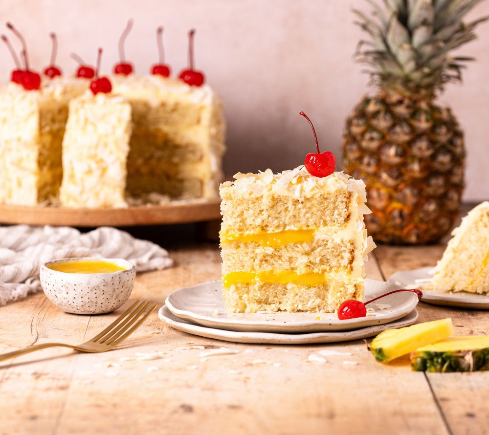 Piña Colada Curd von Cottage Delight: Cremig mit Ananas & Kokos. Exotisch, fruchtig und ideal für Frühstück, Desserts und kreative Rezepte.