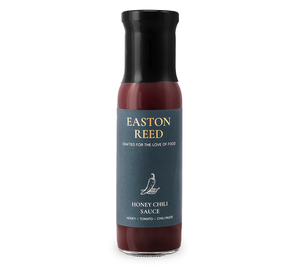 Easton Reed Honey Chili Barbecue Sauce: Honig, Tomate und Chili vereint. Süß-würzige BBQ-Sauce mit feiner Schärfe für Grillgerichte, Burger und Dips.