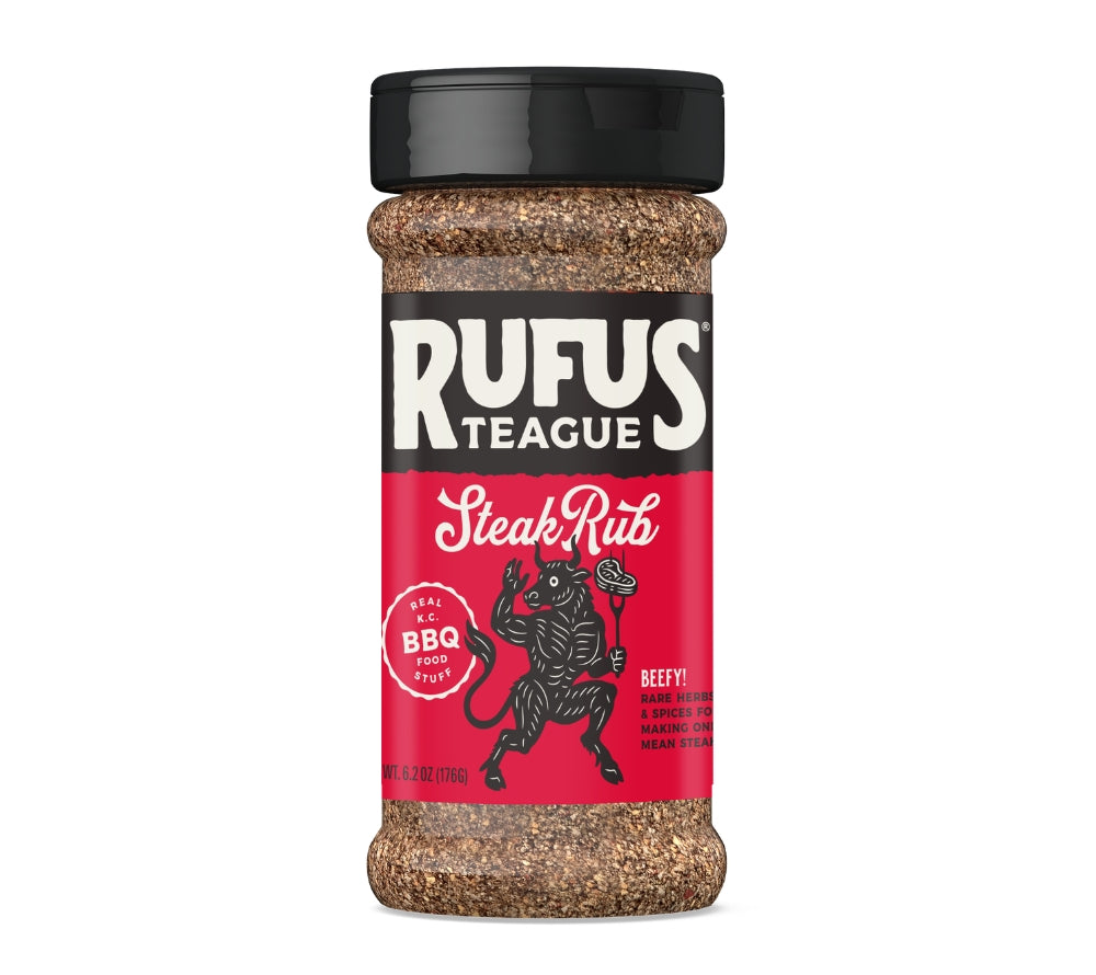 Steak Rub von Rufus Teague als Freistellerbild mit weißem Hintergrund