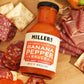 Banana Pepper Hot Sauce von Miller’s kaufen – original US-Sauce mit süß-scharfem Geschmack & Scovie™-Auszeichnung. Ideal für Burger, BBQ, Käse & Geschenke.