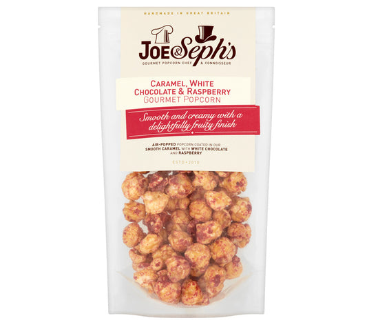 Popcorn-Caramel, White Chocolate & Raspberry Standard Pouch