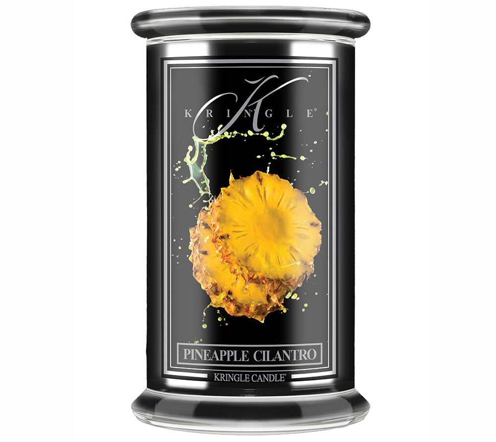 Reserve Jar-Pineapple Cilantro von Kringle Candle kaufen | Duft:  Blumig, Fruchtig, Süß, Vanille, Zitrus | Brenndauer: 100 Stunden | EU-weiter Versand
